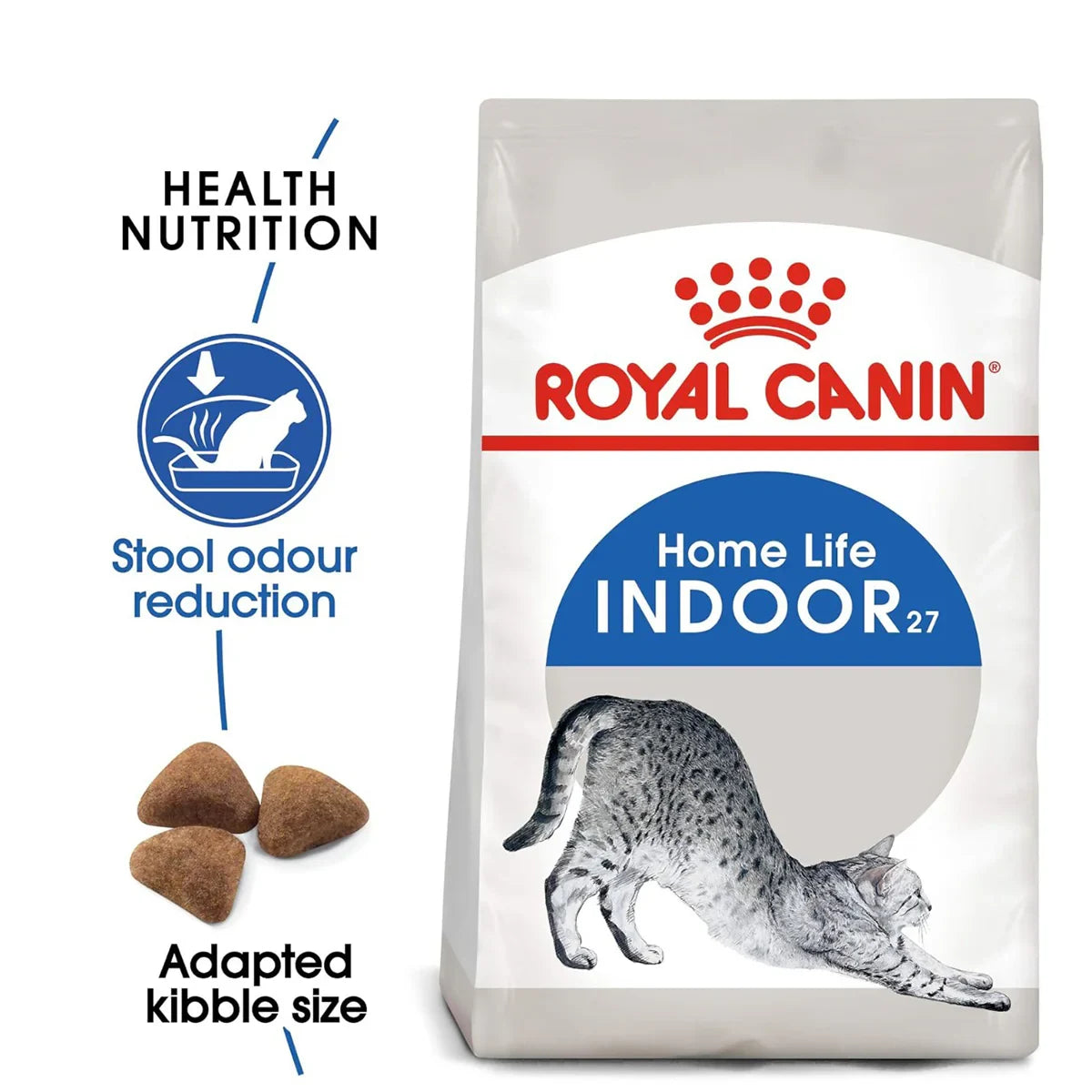 Royal Canin Indoor Dry Cat Food - All Breed Adult - 2kg - Zigly