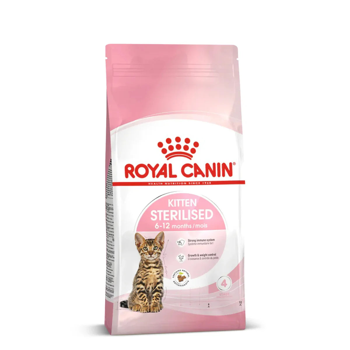 Royal Canin Kitten Sterilised Dry Cat food - All Breed Kitten - 2kg - Zigly