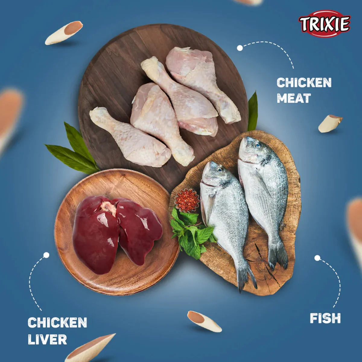 Trixie Premio Chicken Pasta Dog Treat - 100g - Zigly