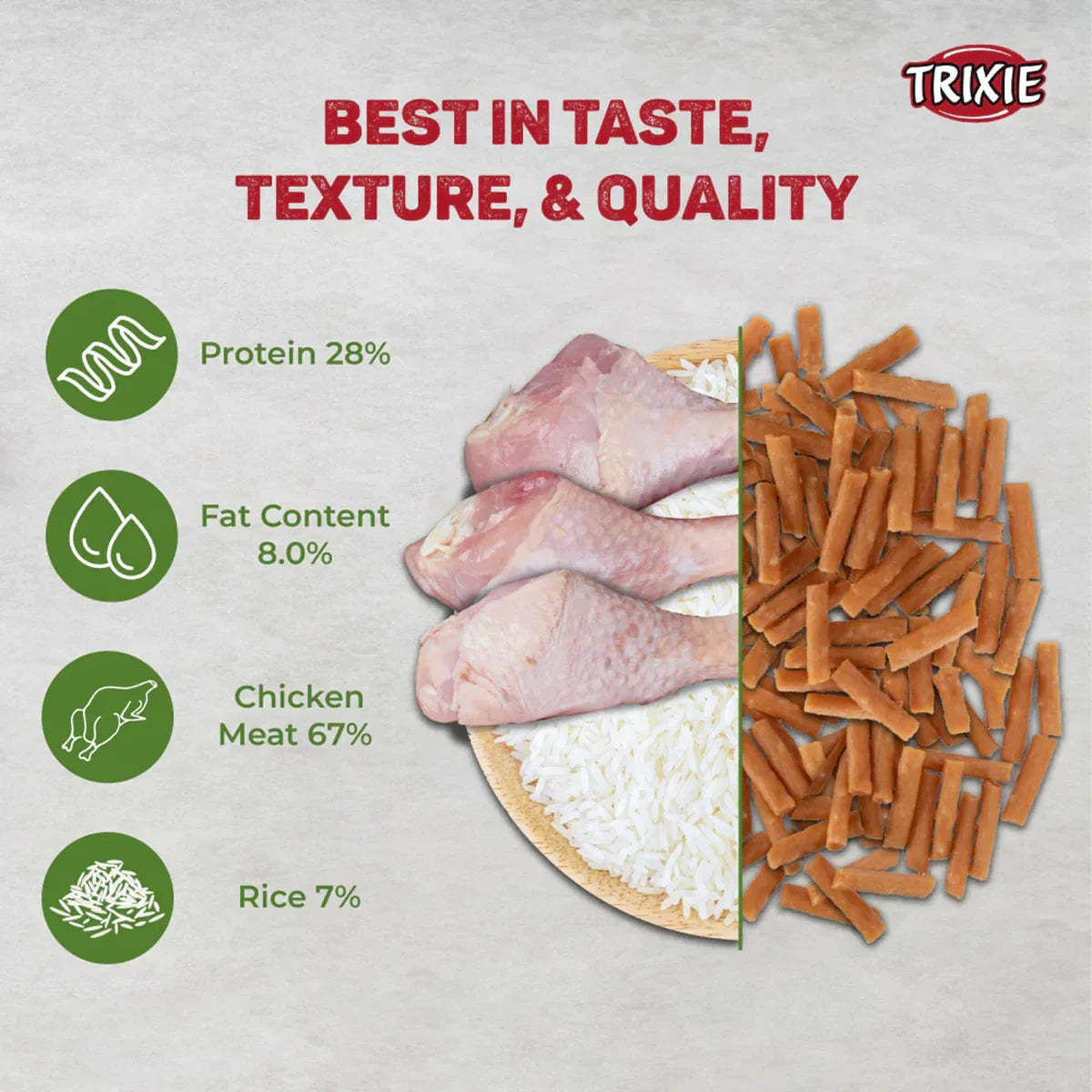 Trixie Premio Chicken Mini Sticks Cat Treat - 50g - Zigly