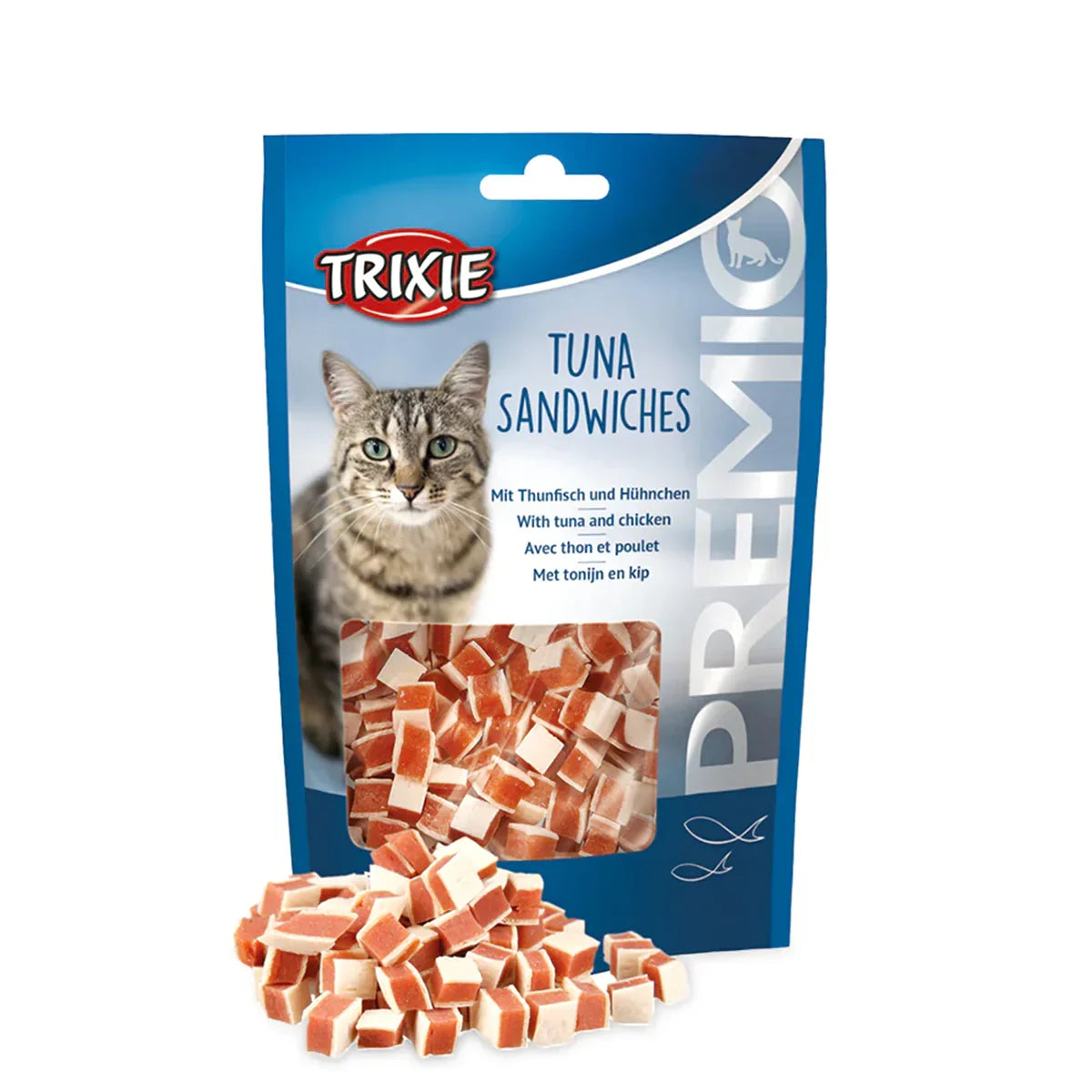 Trixie Premio Tuna Sandwiches Cat Treat - 50g - Zigly