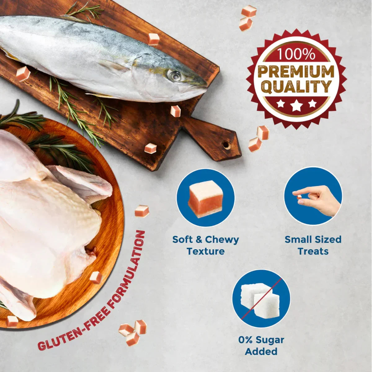 Trixie Premio Tuna Sandwiches Cat Treat - 50g - Zigly