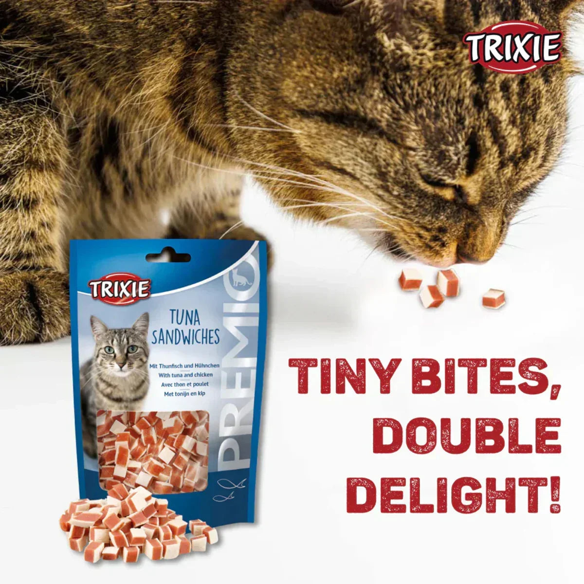Trixie Premio Tuna Sandwiches Cat Treat - 50g - Zigly