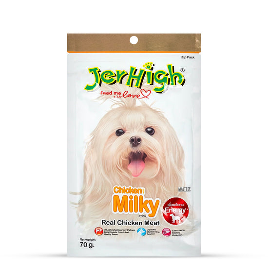 JerHigh Milky Dog Meaty Treat - 70g - Zigly