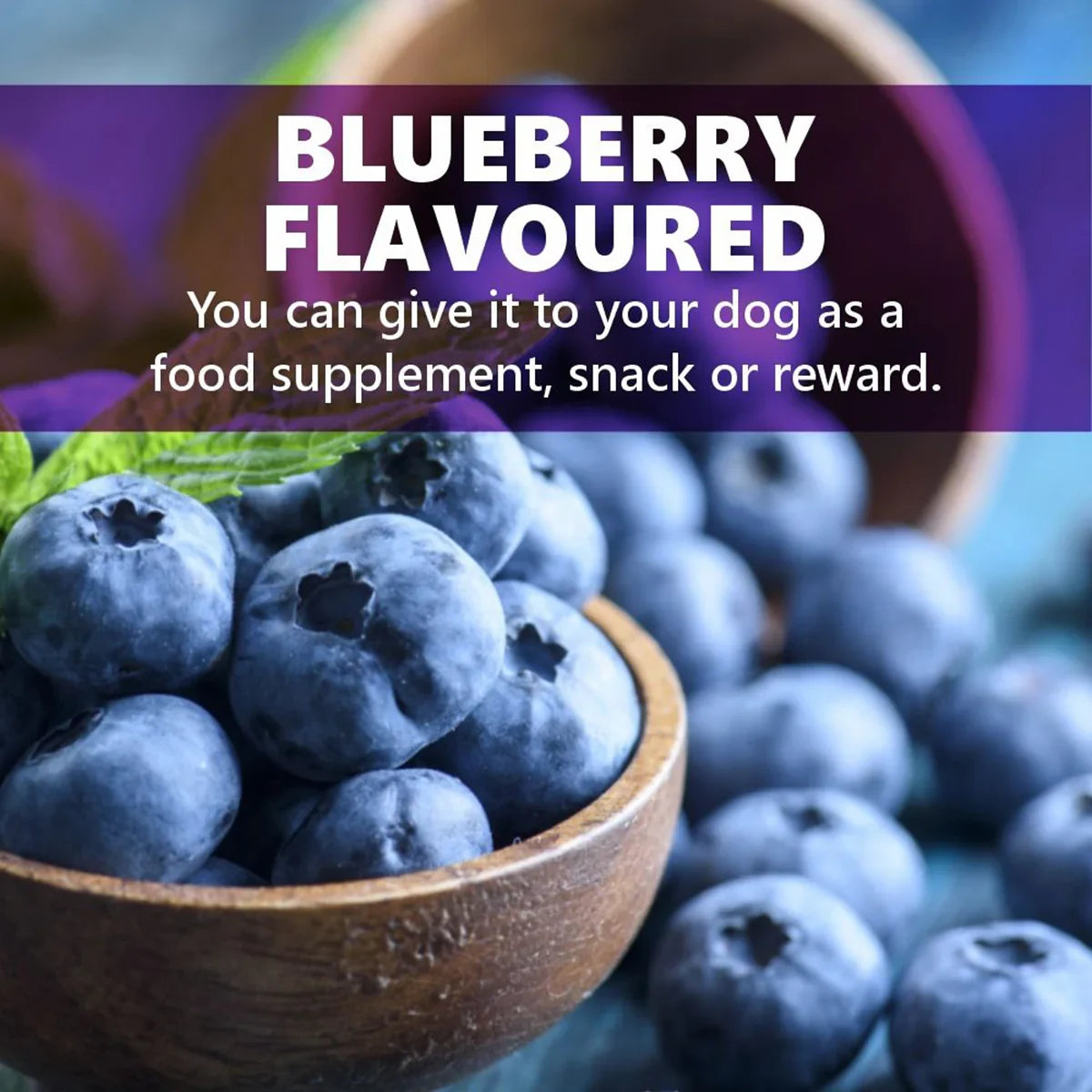 JerHigh Blueberry Dog Meaty Treat - 70g - Zigly