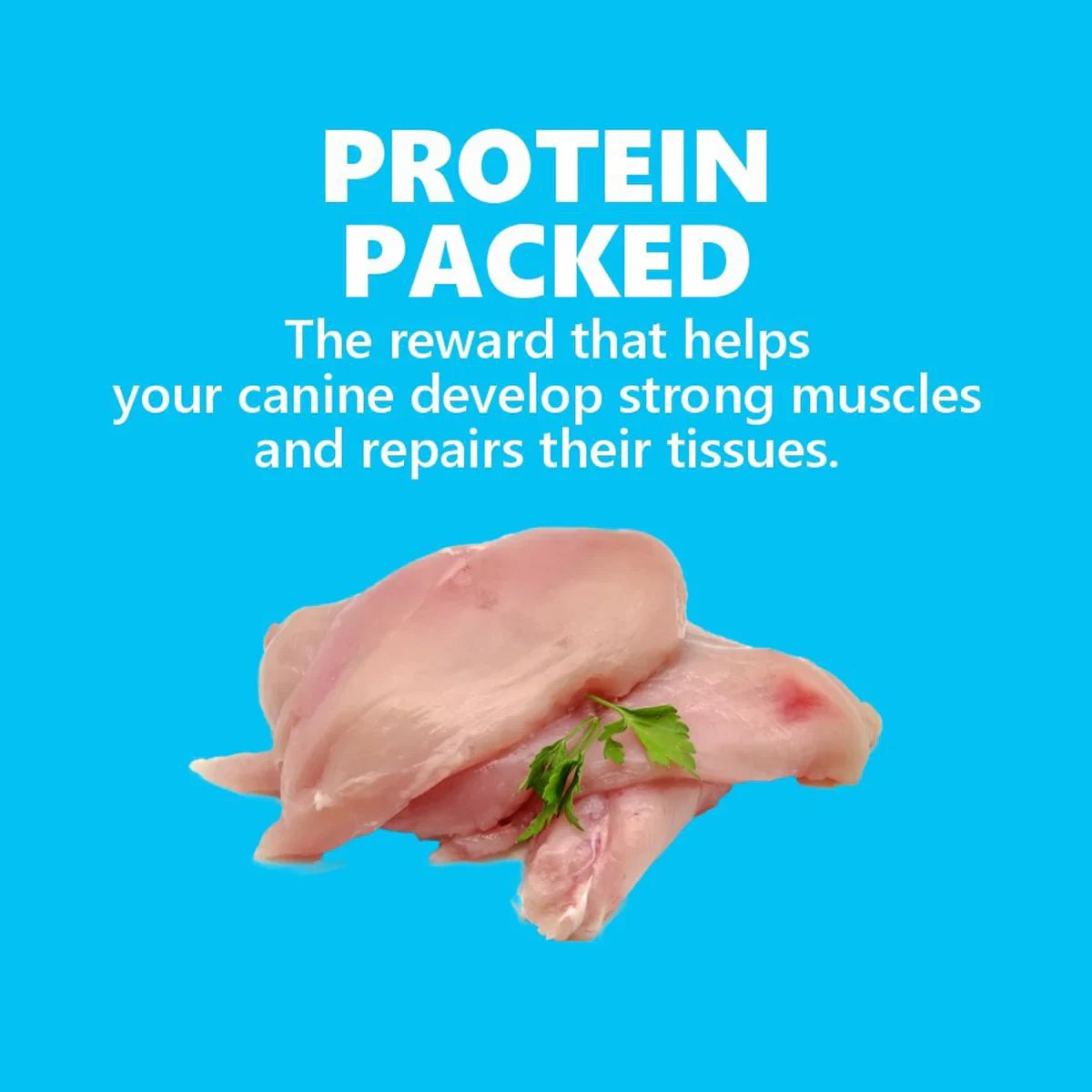 JerHigh Strip Dog Meaty Treat with Real Chicken - 70g - Zigly