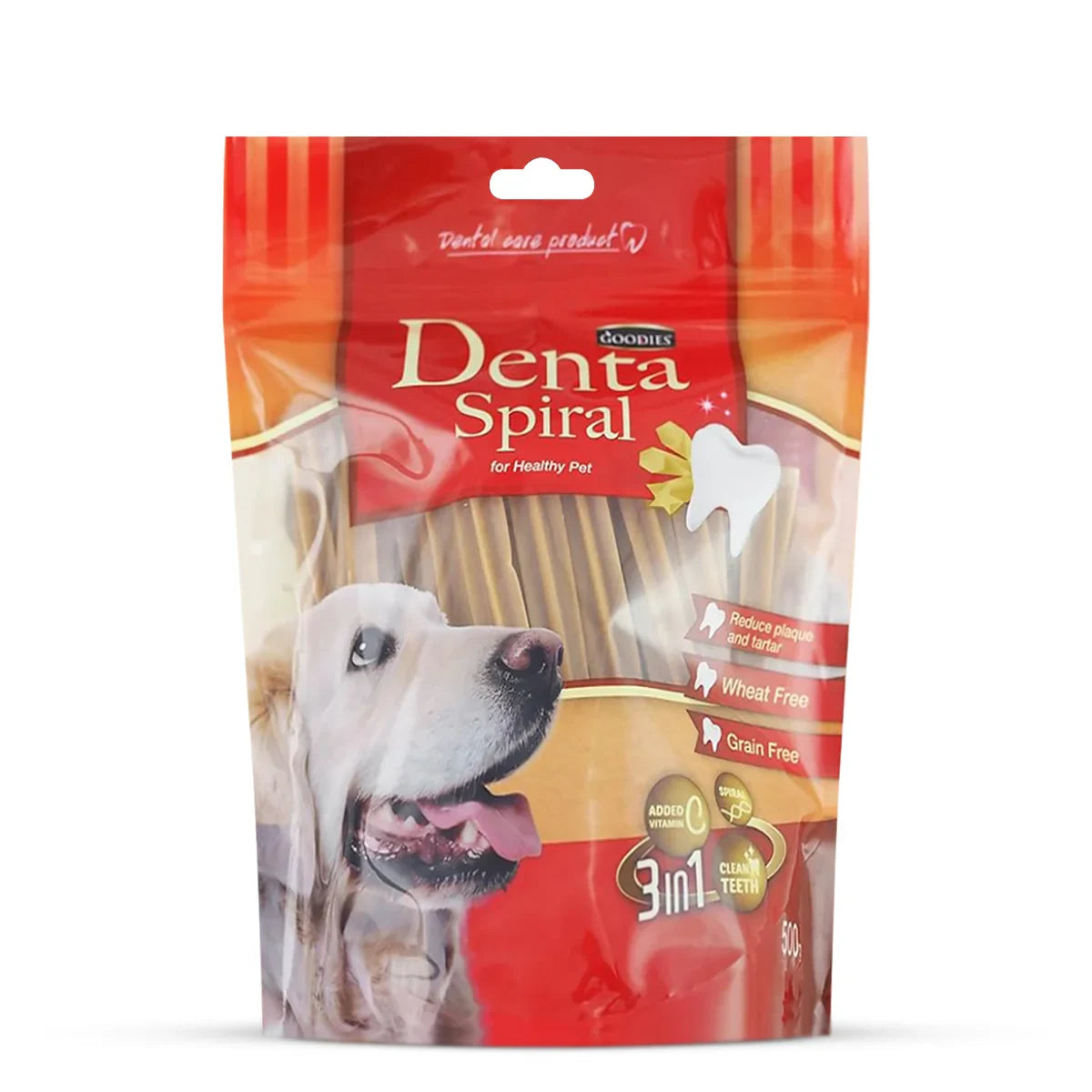 Goodies Grain Free Spiral Dental Dog Treat - Zigly