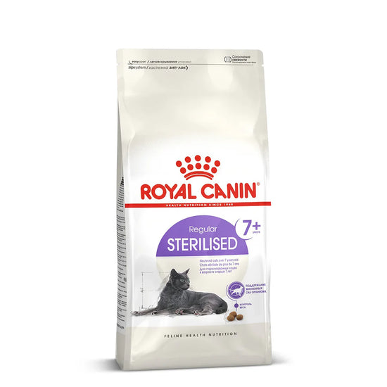 Royal Canin Sterilised 7+ Years Mature Dry Cat Food - All Breed - 1.5kg - Zigly
