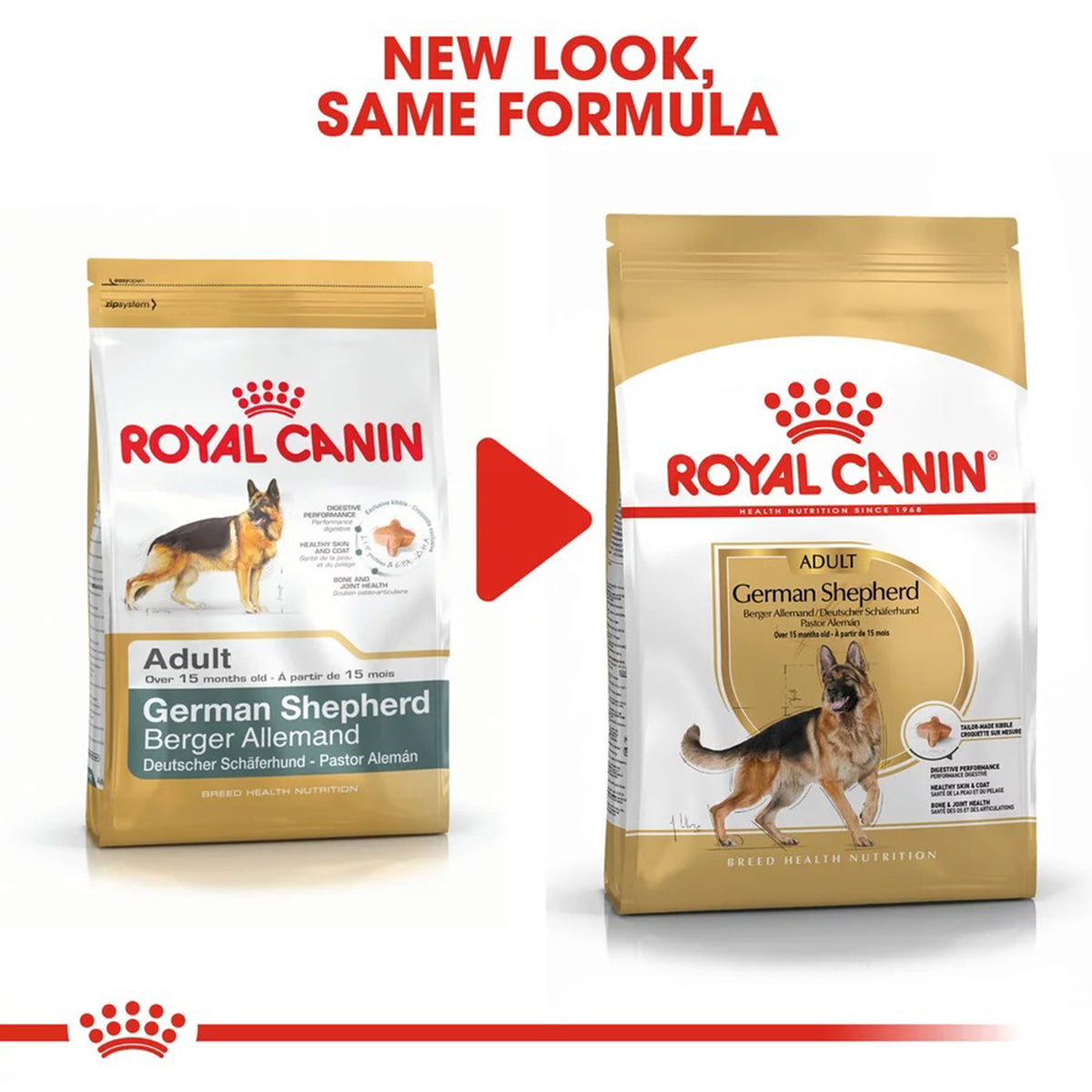 Royal Canin German Shepherd Adult Dry Dog Food - Zigly