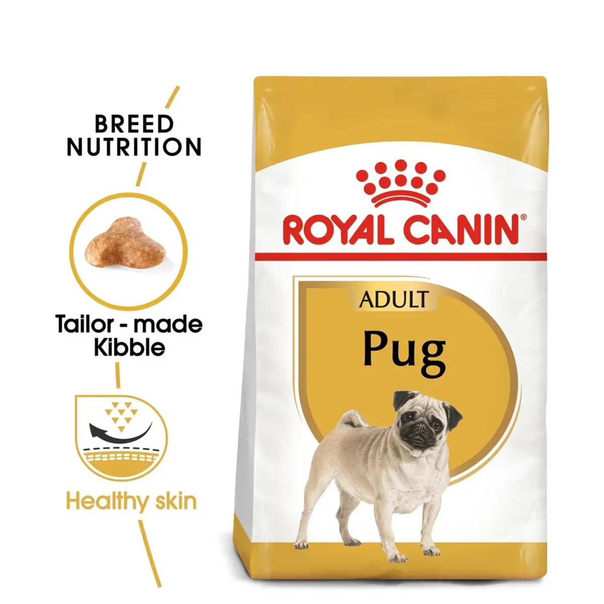 Royal Canin Pug Adult Dry Dog Food - Zigly