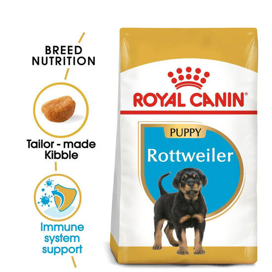 Royal Canin Rottweiler Puppy Dry Dog Food - Zigly
