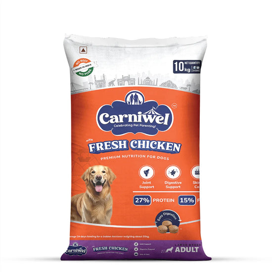 Carniwel Fresh Chicken Dry Dog Food for Large Breed, Adult - Zigly