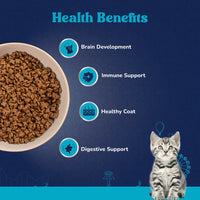 Carniwel Fresh Fish & Shrimp Dry Cat Food, Kitten - Zigly