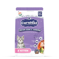 Carniwel Fresh Fish & Shrimp Dry Cat Food, Kitten - Zigly