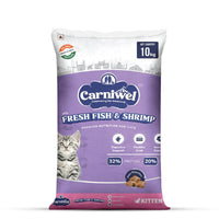 Carniwel Fresh Fish & Shrimp Dry Cat Food, Kitten - Zigly