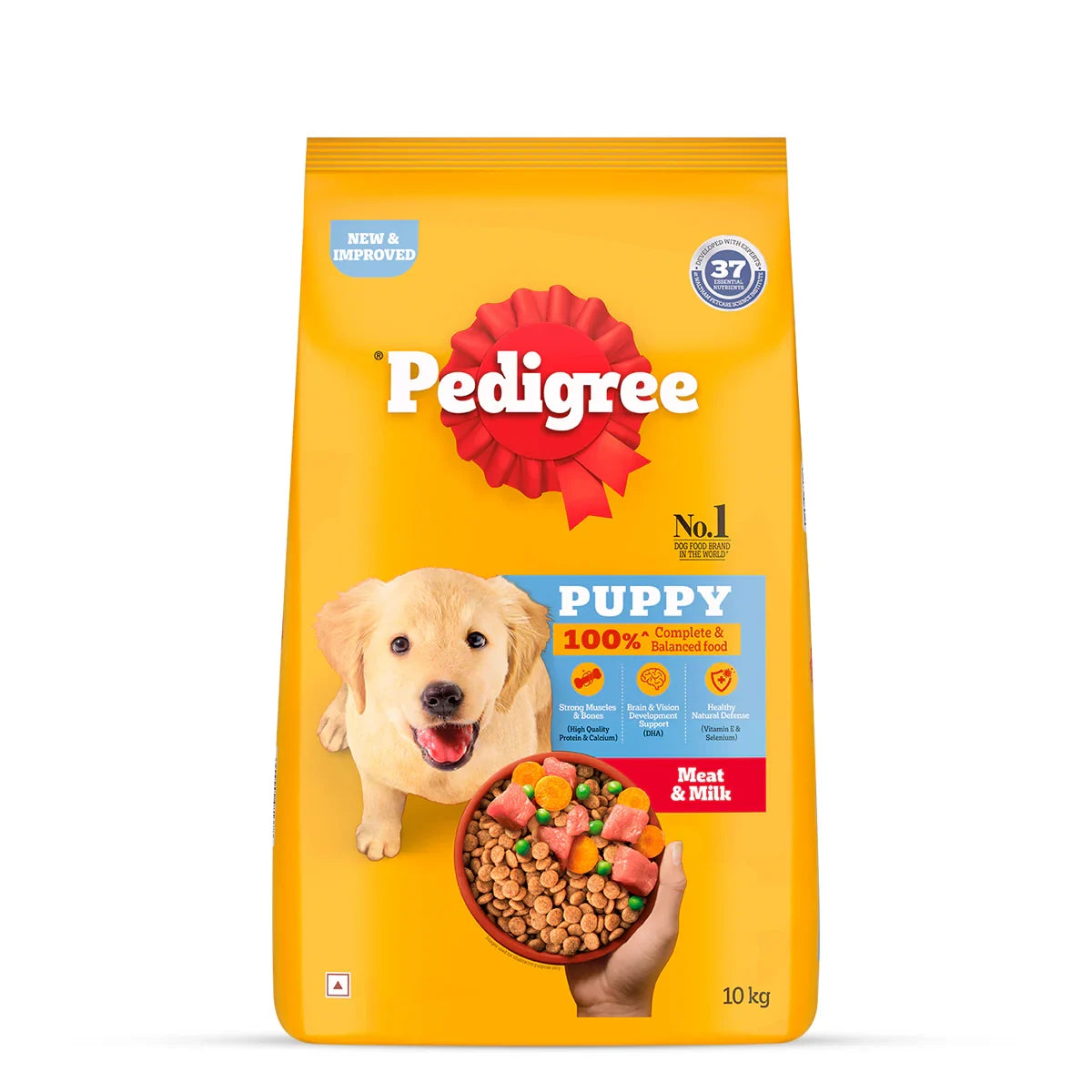 Pedigree Meat & Milk Dry Dog Food - All Breed Puppy - Zigly