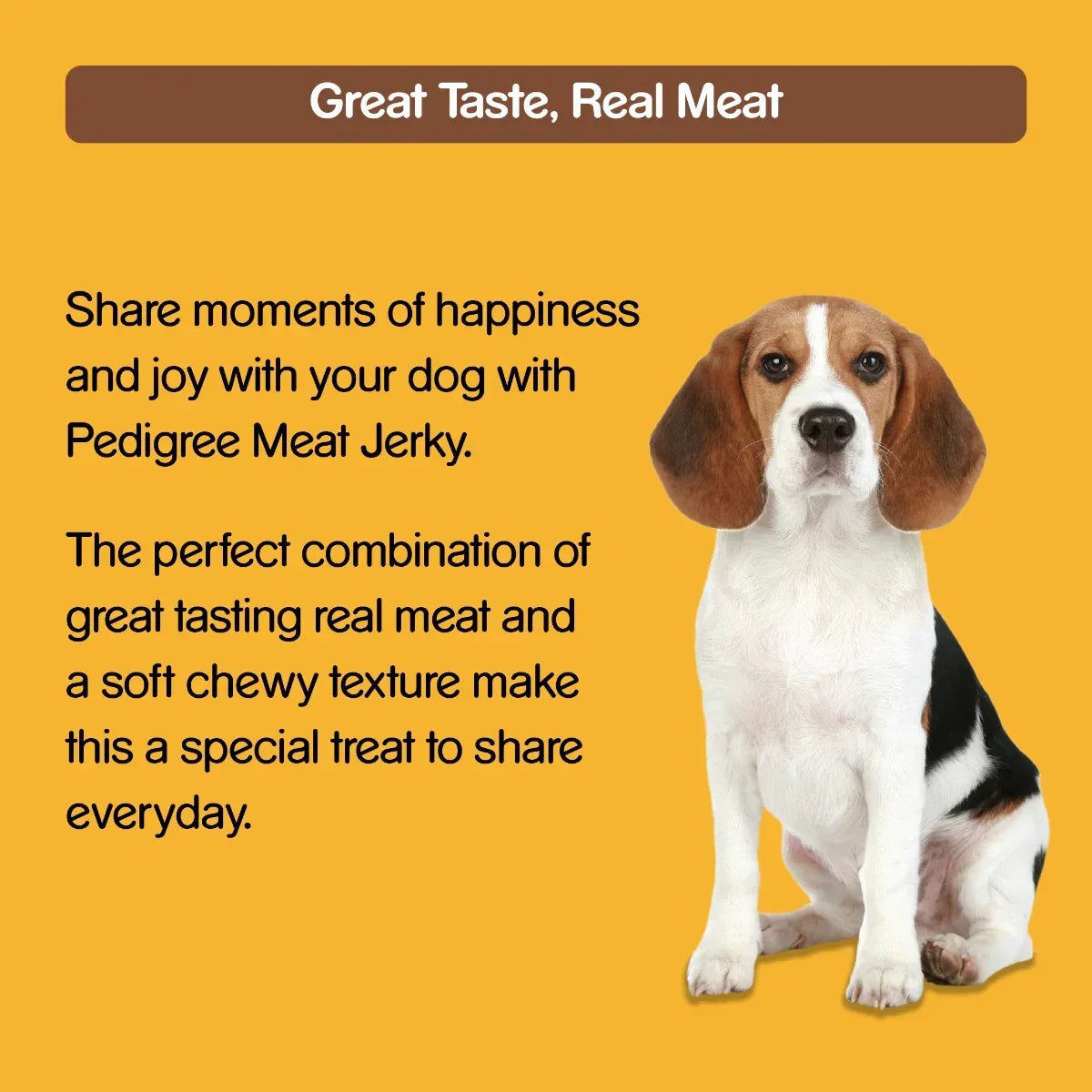 Pedigree Meat Jerky Grilled Liver Adult Dog Meaty Treat - 80g - Zigly