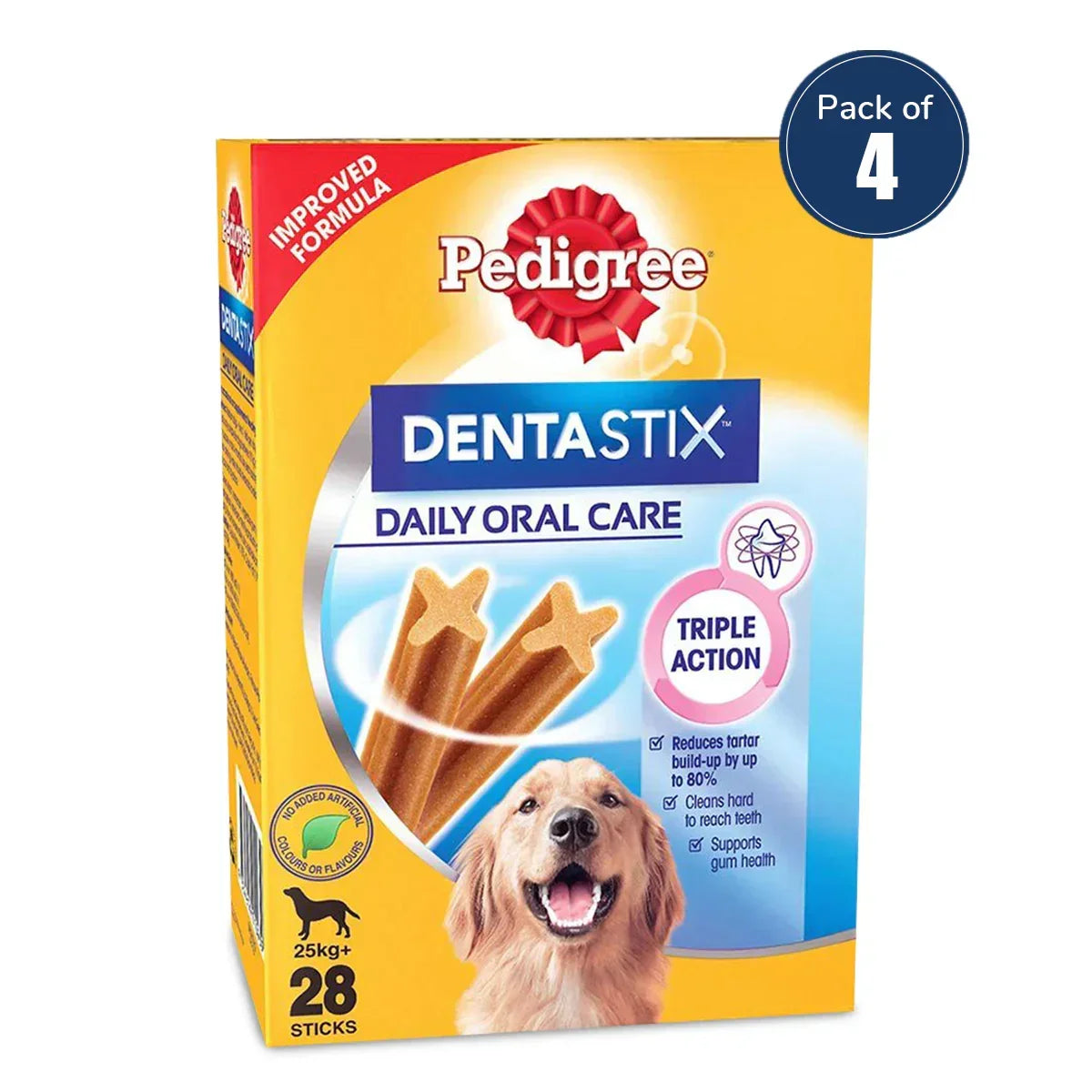 Pedigree Dentastix Oral Care Adult Dog Treat - Large Breed (25+ kg) - Zigly