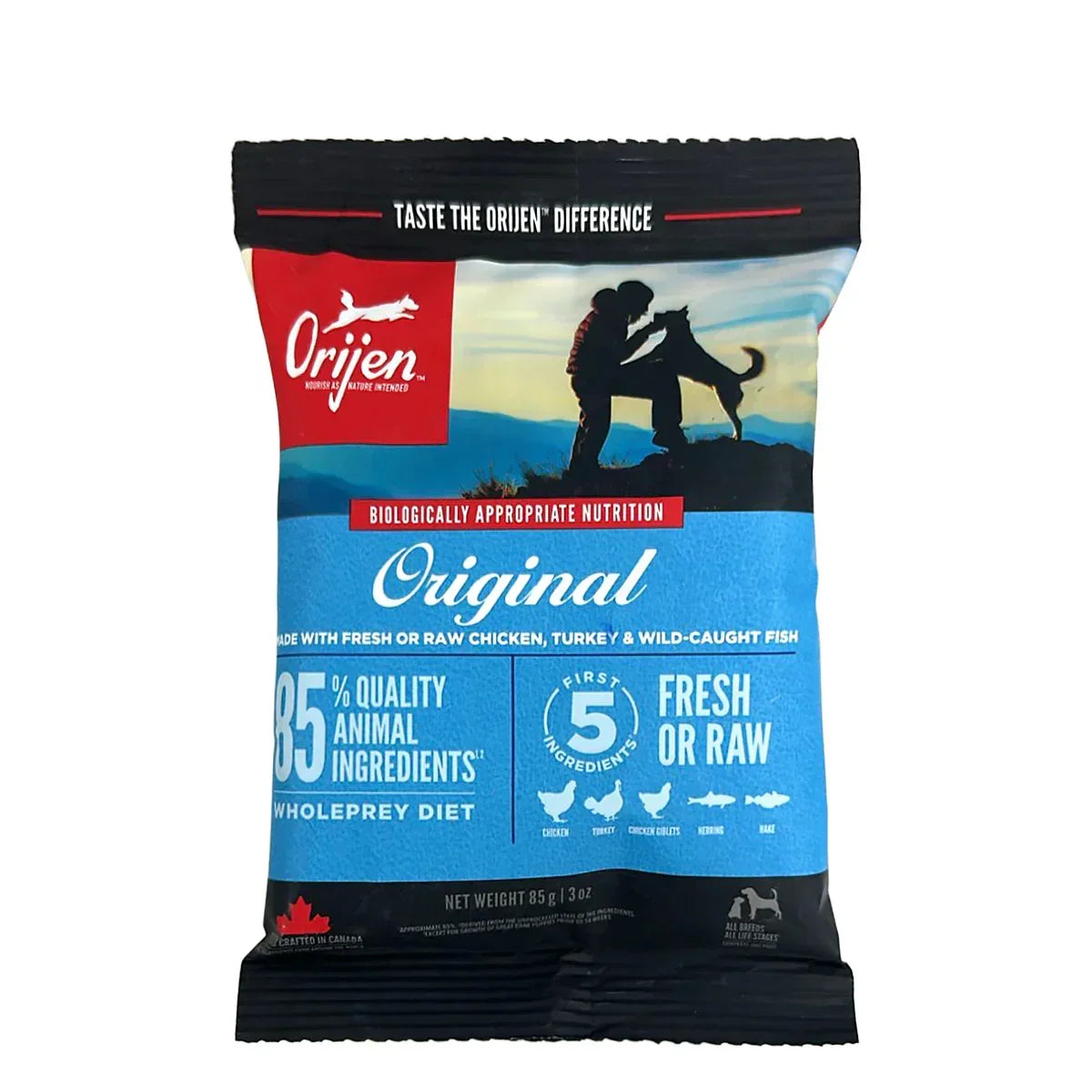Orijen Original Sample Dog Food - 85g (Sample) - Zigly