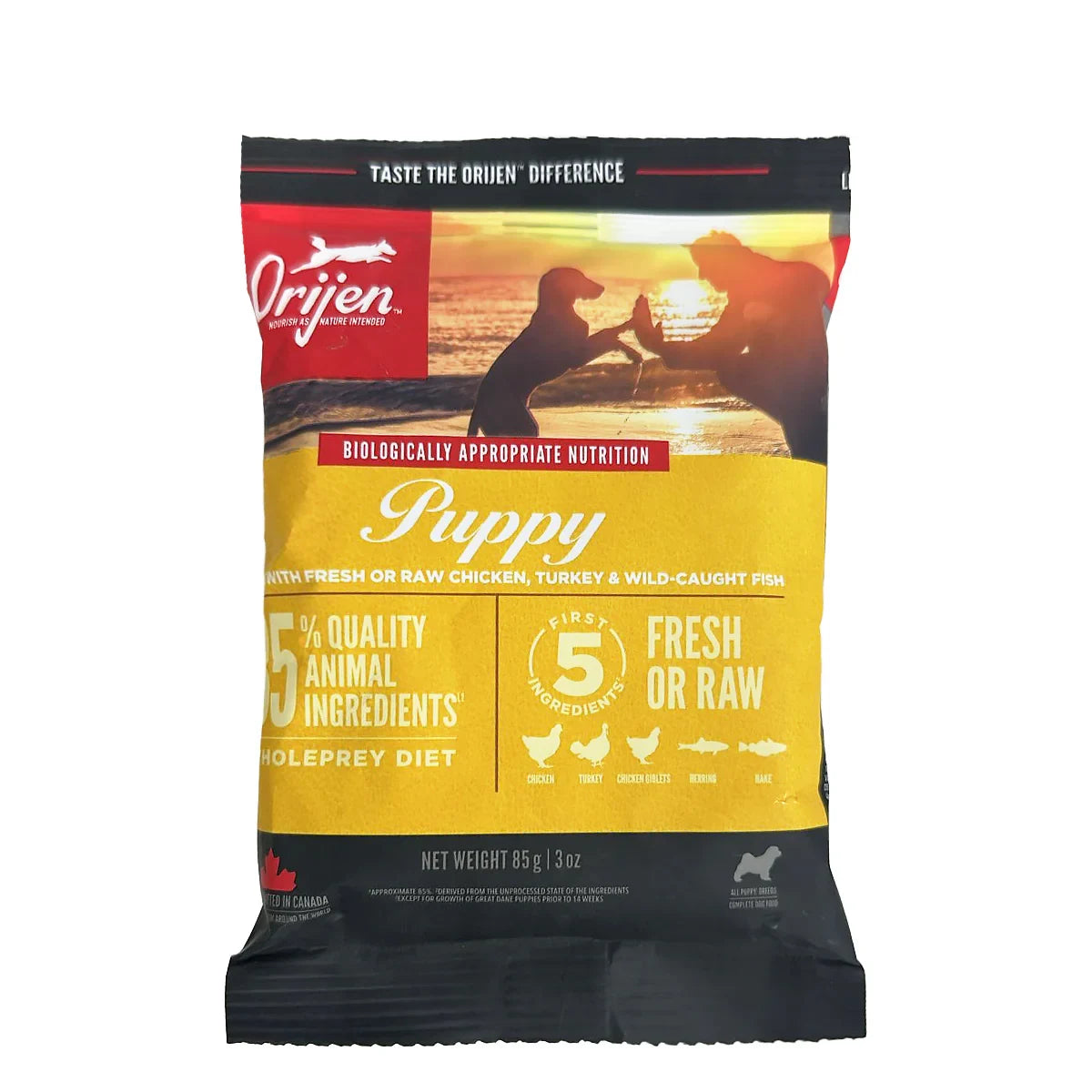 Orijen Sample Puppy Food - 85g (Sample) - Zigly