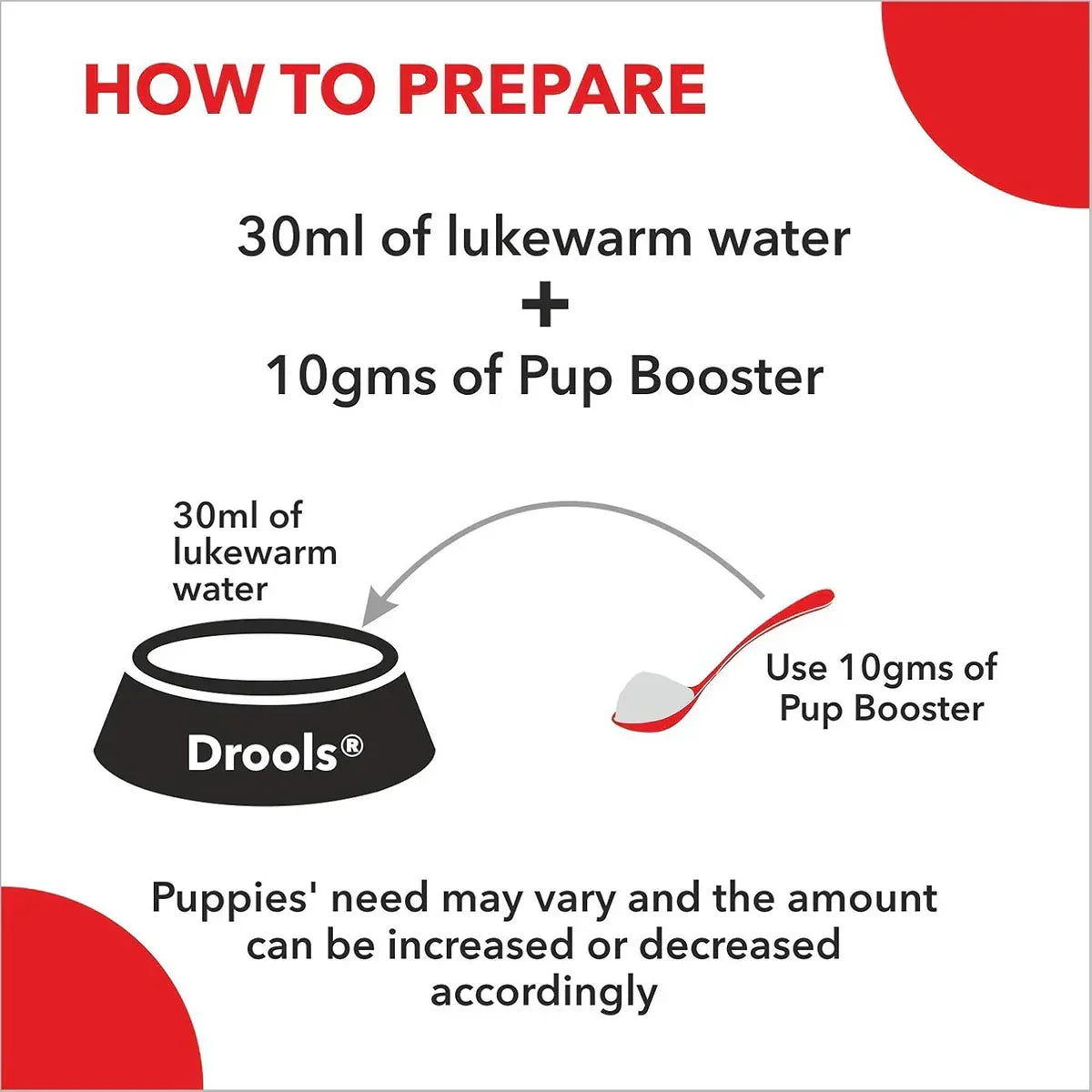 Drools Pup Booster Weaning Puppy Food 300g - Zigly