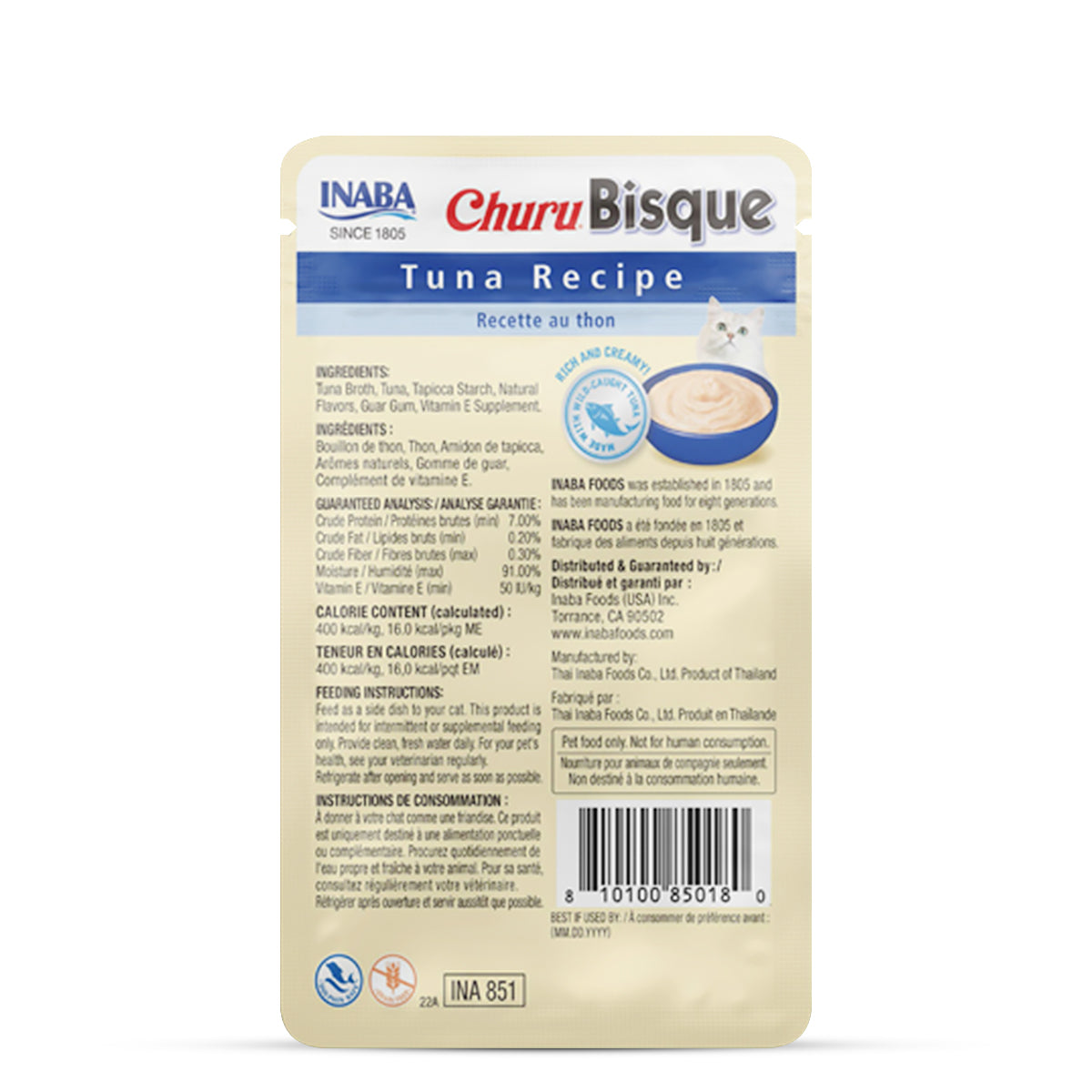 Inaba Churu Bisque Tuna Recipe 40g