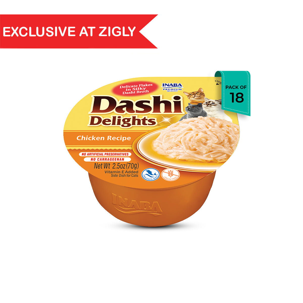 Inaba Dashi Delights Chicken Recipe Wet Cat Food