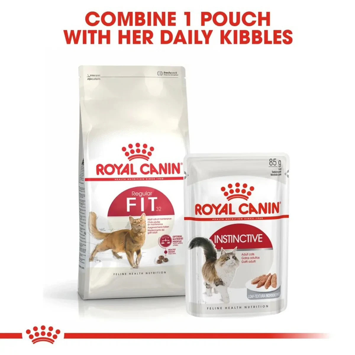 Royal Canin Fit 32 Dry Cat Food - All Breed Adult - Zigly