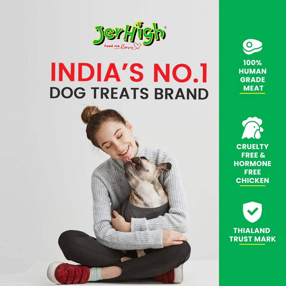 JerHigh Carrot Dog Meaty Treat - 420g - Zigly