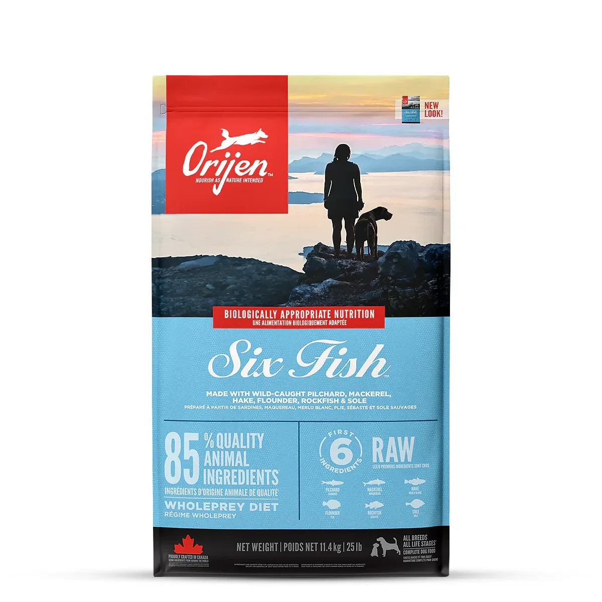 Orijen 6 Fish Dry Dog Food - All Breed & Ages - Zigly