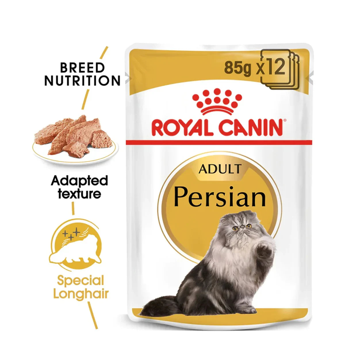 Royal Canin Persian Adult Wet Cat Food - 85g - Zigly