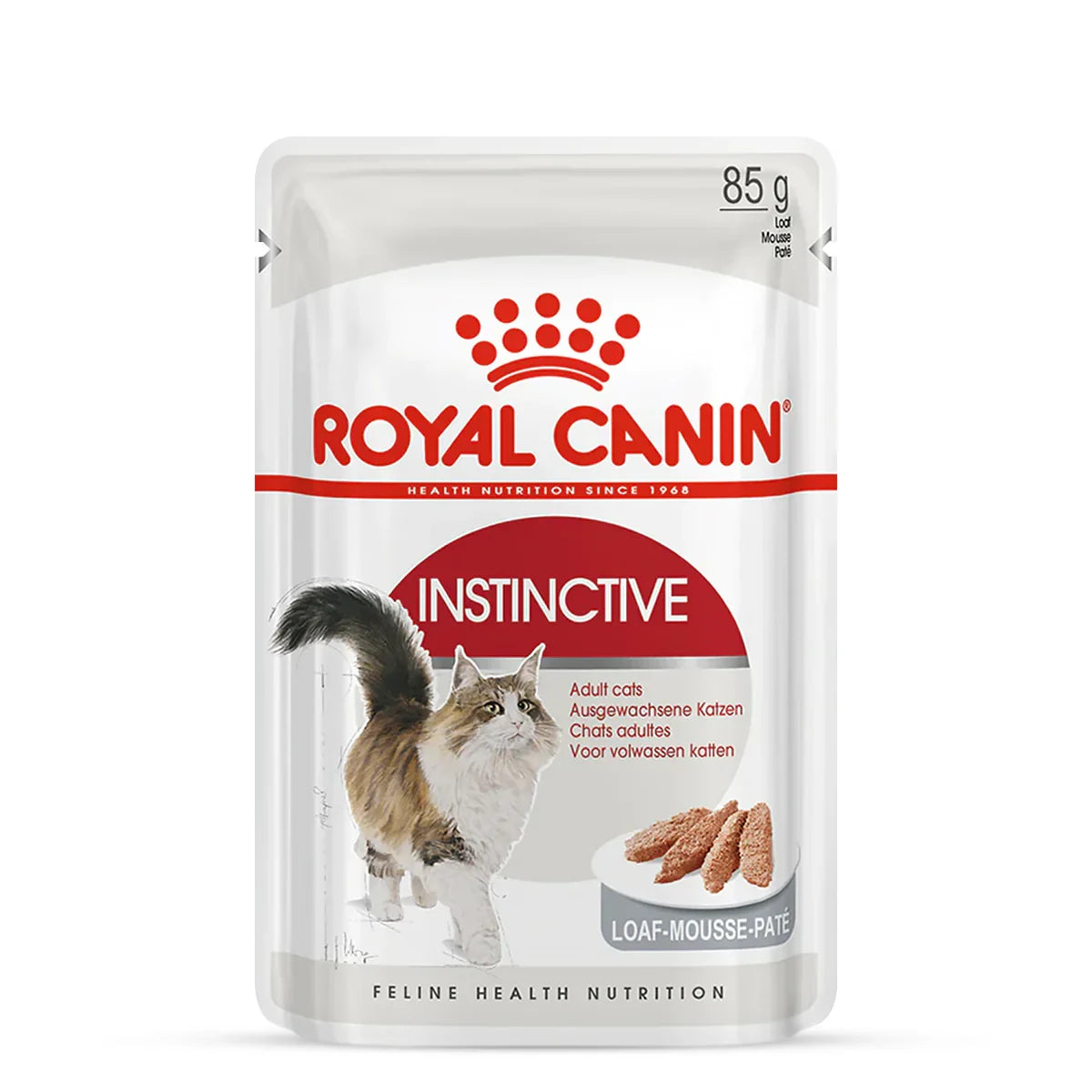 Royal Canin Instinctive Loaf Wet Cat Food - All Breed Adult - 85g - Zigly