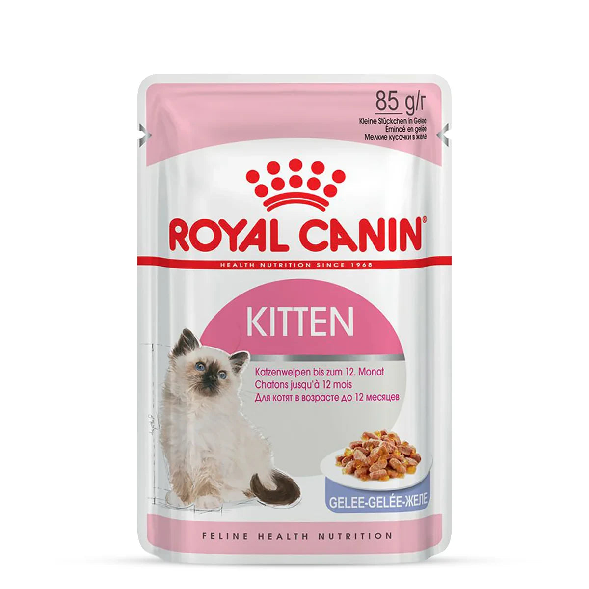 Royal Canin Kitten Instinctive Jelly Wet Cat Food - All Breed - 85g - Zigly