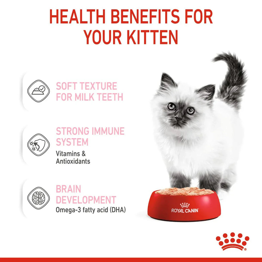 Royal Canin Instinctive Loaf Kitten Wet Cat Food - All Breed - 85g - Zigly