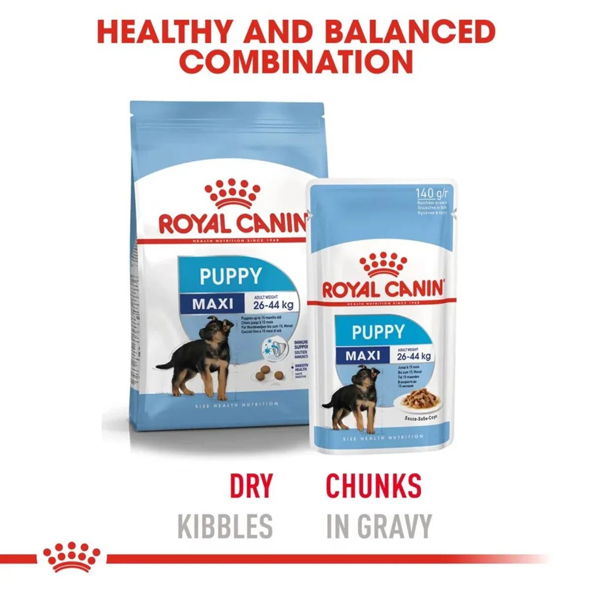 Royal Canin Maxi Puppy Wet Dog Food 140g - Zigly