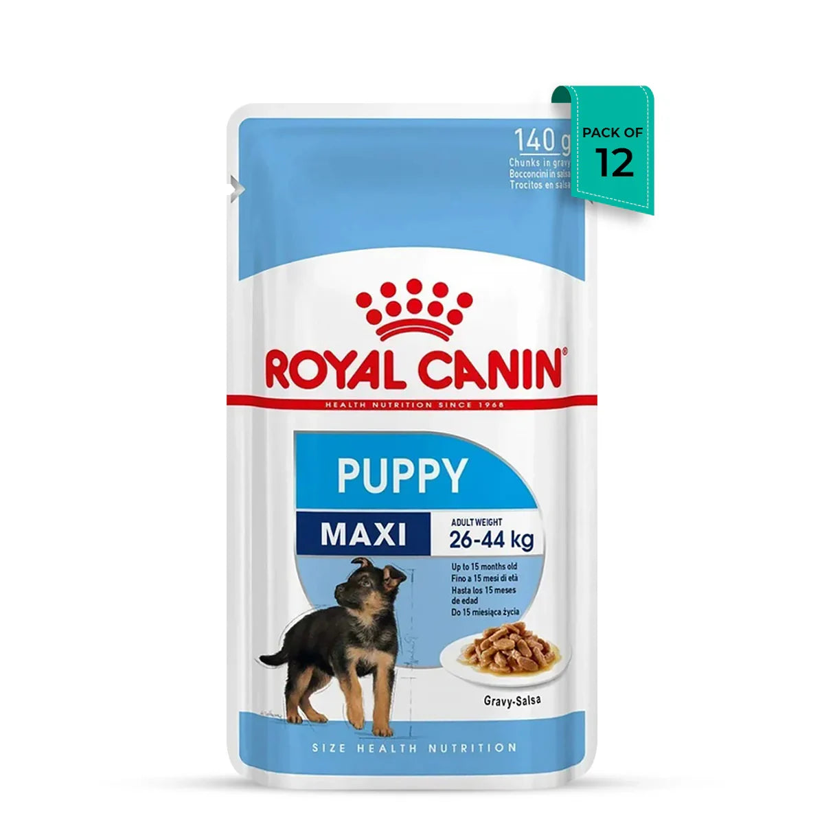 Royal Canin Maxi Puppy Wet Dog Food 140g - Zigly