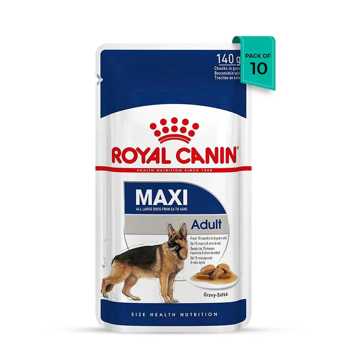 Royal Canin Maxi Adult Wet Dog Food 140g - Zigly