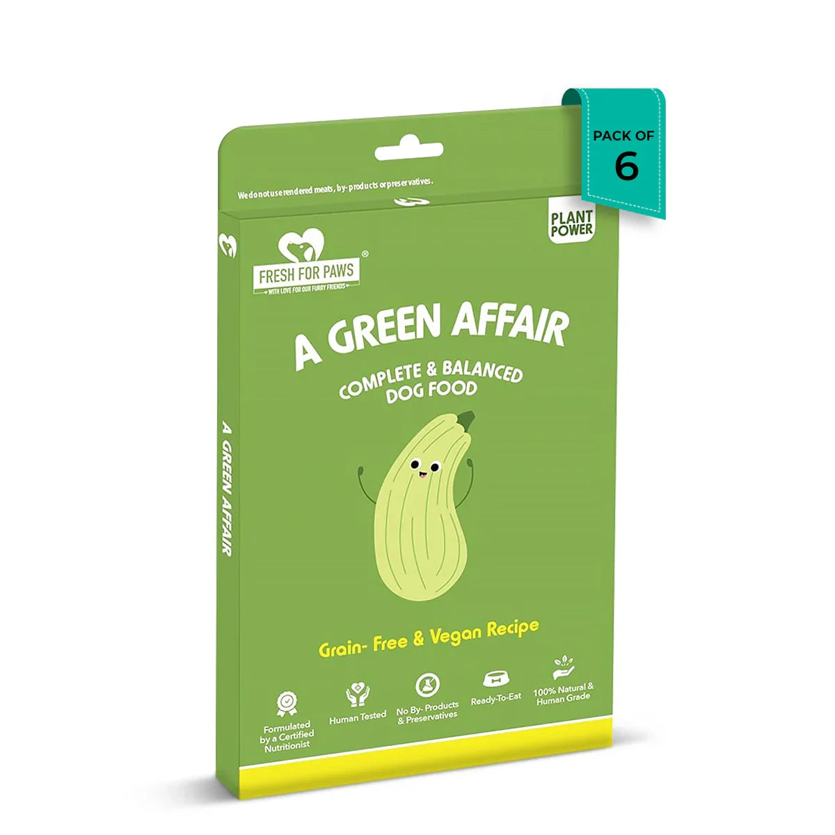 Fresh For Paws A green Affair Fresh Dog Food - All Breed Adult - Zigly