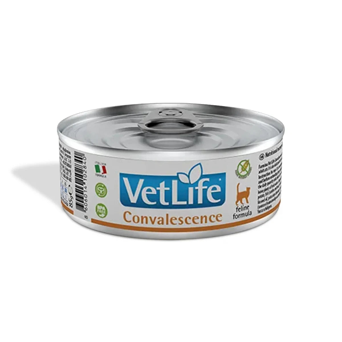 Farmina Vet Life Natural Diet Convalescence Wet Cat Food - All Breed Adult - (12 Cans) X 85gs - 1.02kg - Zigly