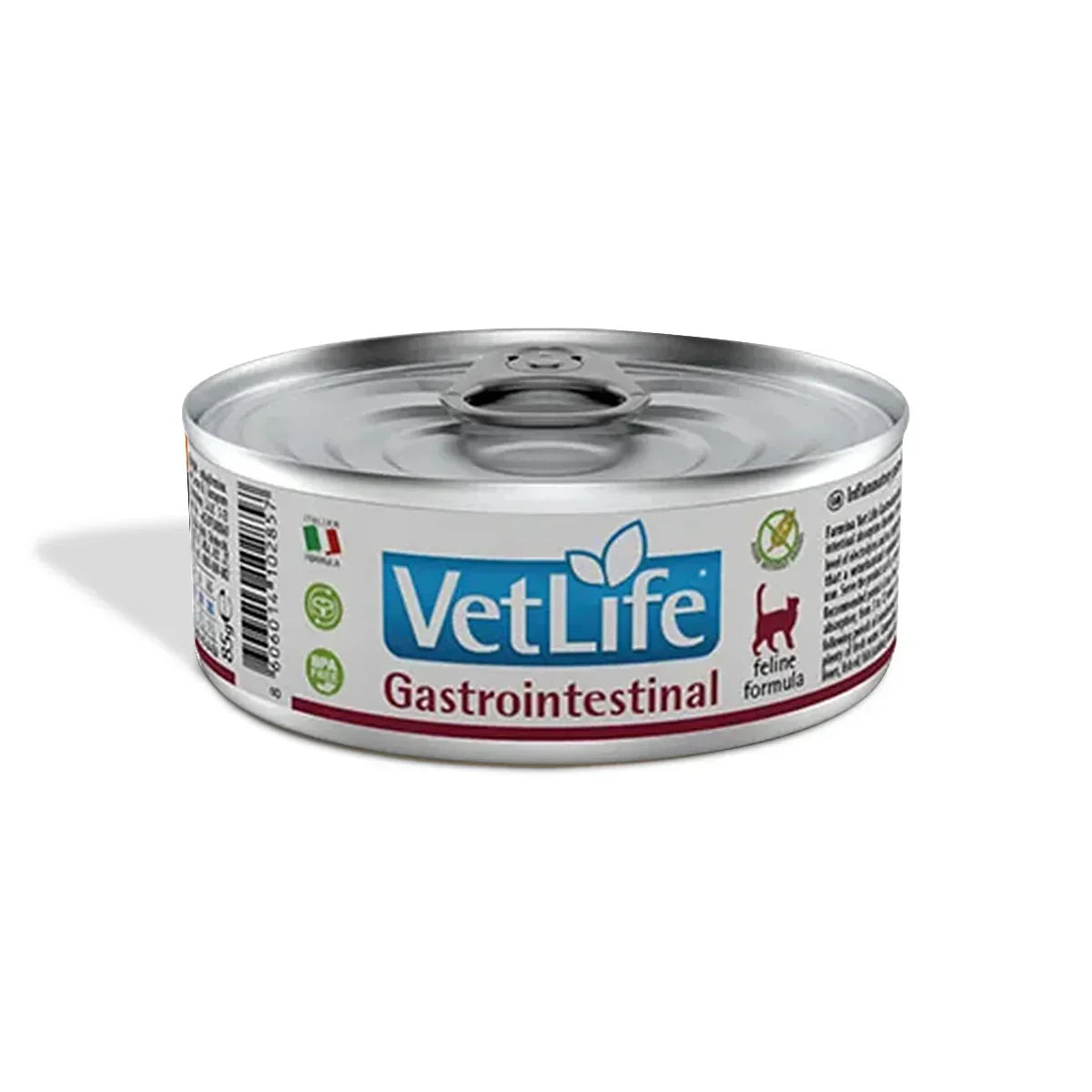Farmina Vet Life Natural Diet Gastro-Intestinal Wet Cat Food - All Breed All Life Stages - 12 x 85g - Zigly