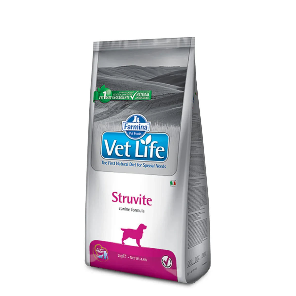 Farmina Vet Life Natural Diet Dog Struvite Dry Dog Food - All Breed Adult - Zigly
