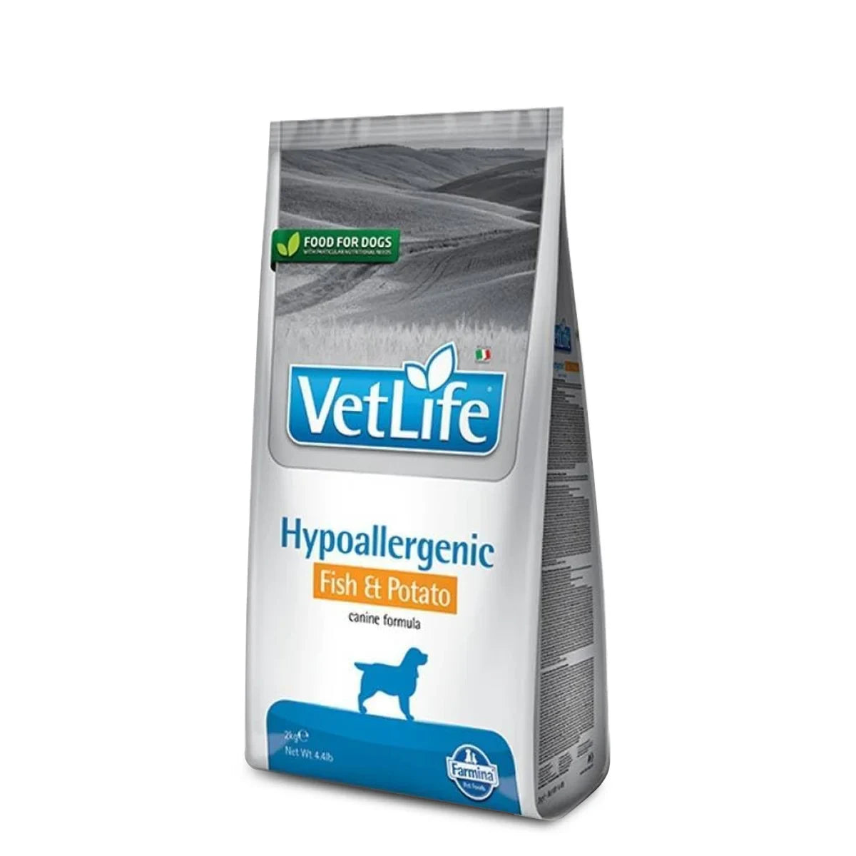 Farmina Vet Life Natural Diet Hypoallergenic Fish & Potato Dry Dog Food - All Breed All Life Stages - Zigly