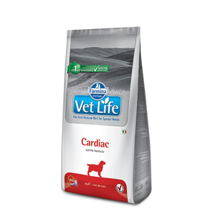 Farmina Vet Life Natural Diet Cardiac Veterinary Dry Dog Food - All Breed Adult - 2kg - Zigly