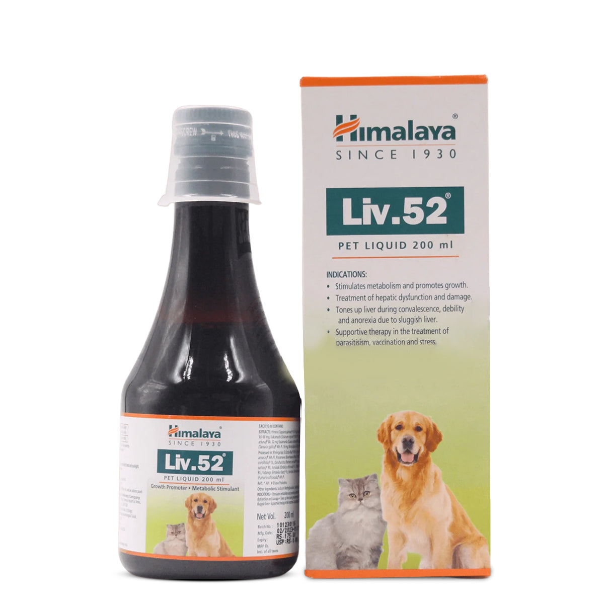 Himalaya Liv 52 Syrup for Dogs and Cats