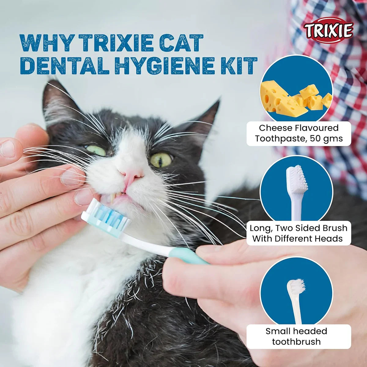 Trixie Cat Orall Hygiene Set - Zigly