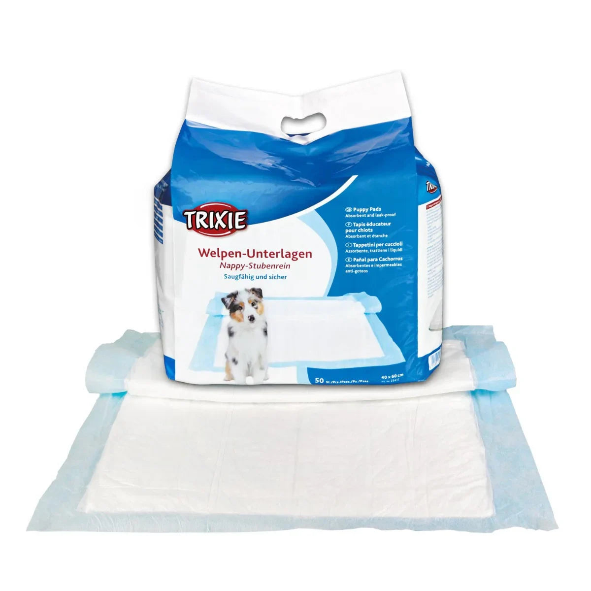 Trixie Nappy Puppy Training Pads - 50 Pads - Zigly