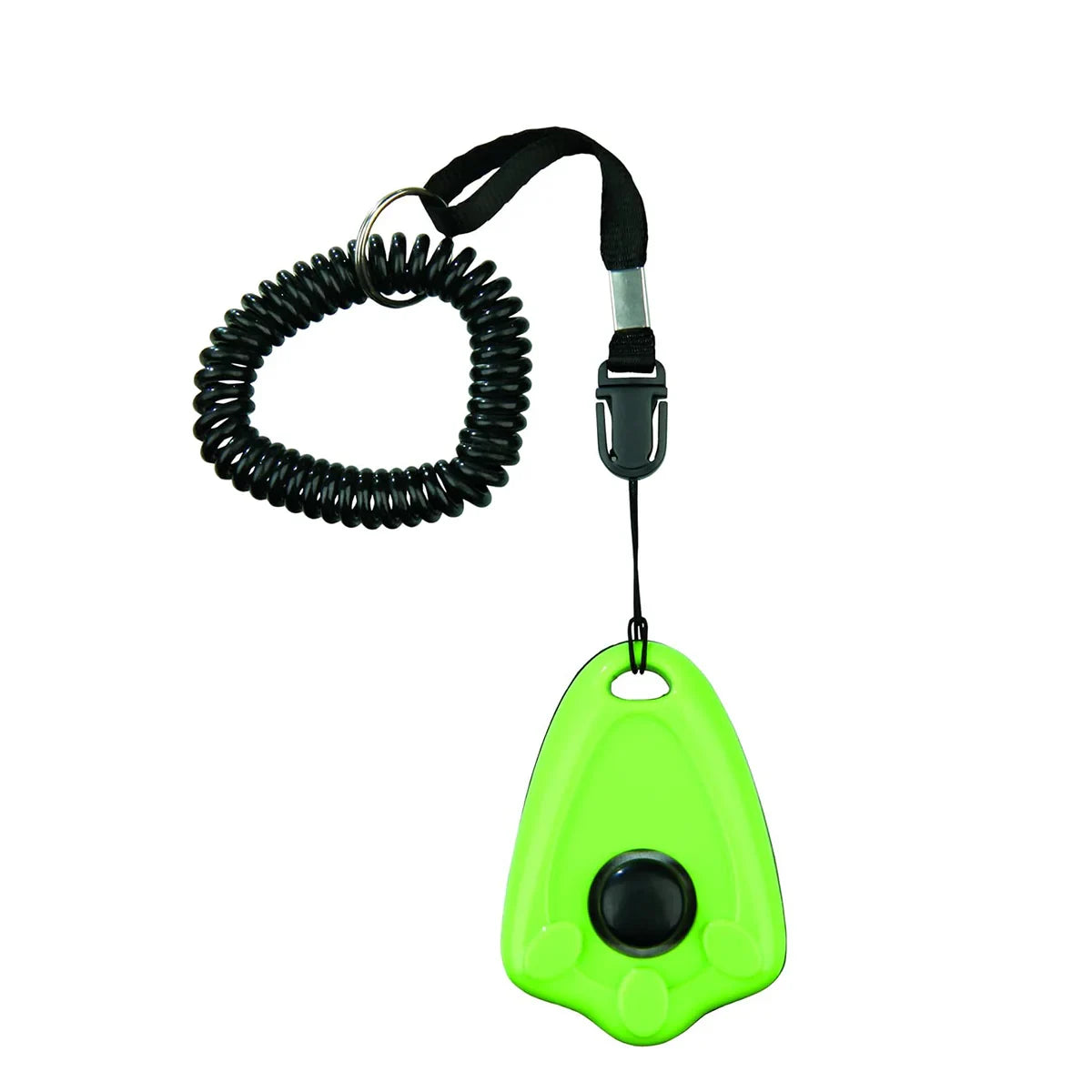 Trixie Clicker With Spiral Wrist Loop For Dog Training - 6cm - Zigly