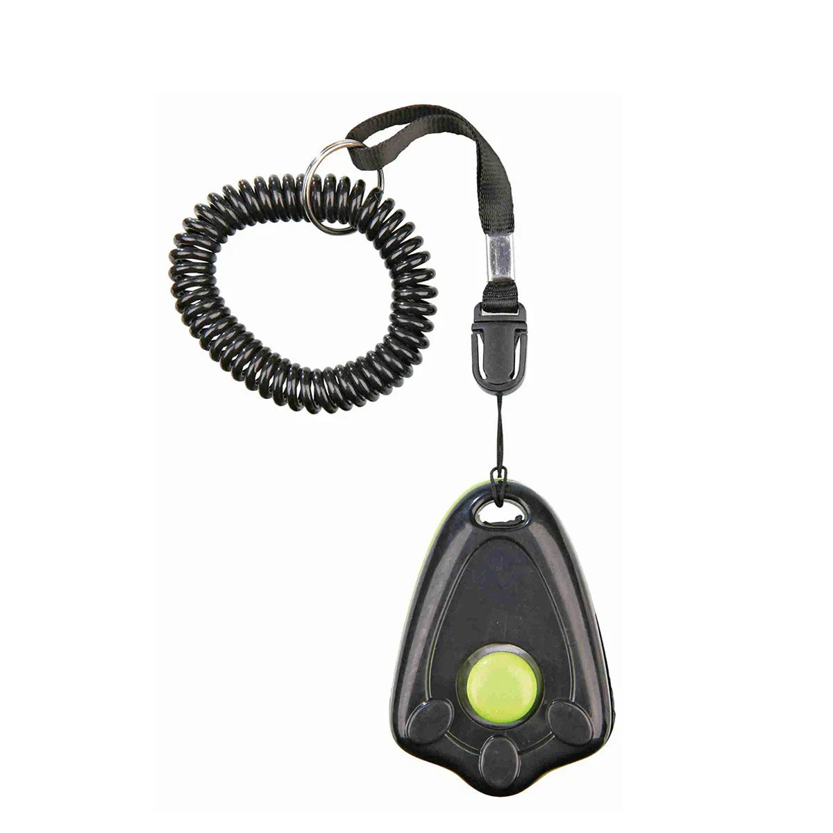 Trixie Clicker With Spiral Wrist Loop For Dog Training - 6cm - Zigly