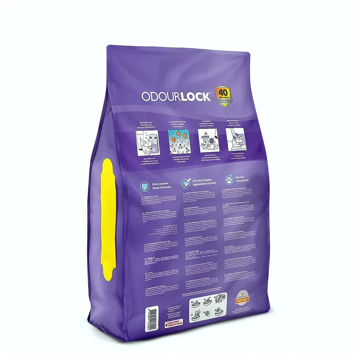 Intersand Odourlock Lavender Field Cat Litter - 12 Kg - Zigly