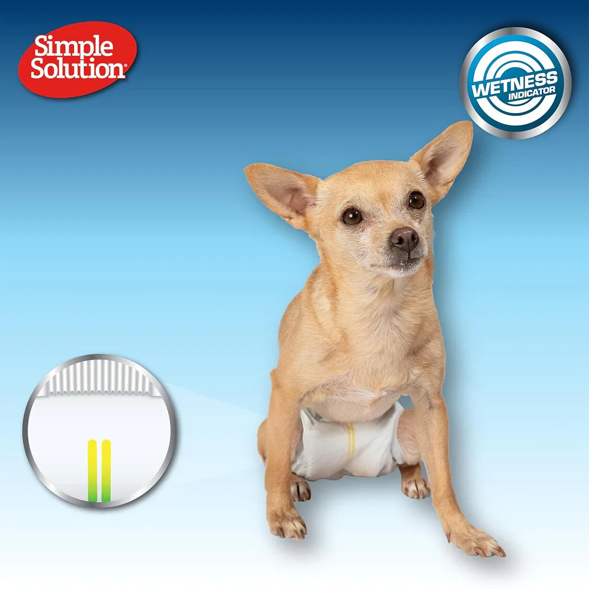 Simple Solution Disposable Diapers - 12 Diapers - Zigly